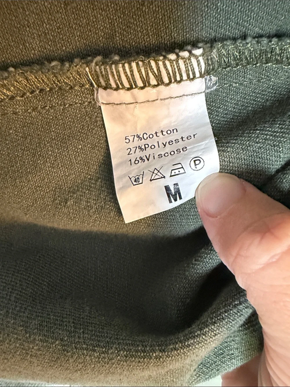 Olive Green Fringe-Hem Utility Jacket